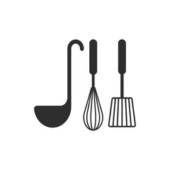 Illustration graphic of kitchen utensil icon