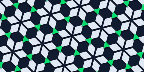 Geometric pattern background