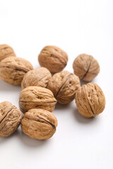 Walnut isolated on a white background.