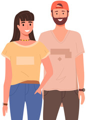 People greeting gesture. Different nations representatives waving hand saying hello