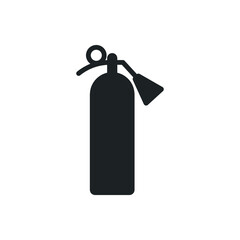 fire extinguisher icon trendy