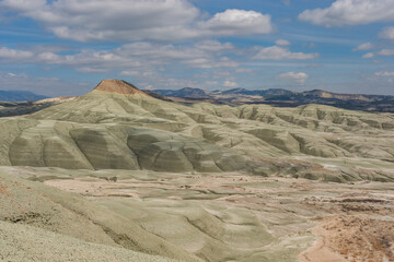 Naklejka premium Colorful hills and beautiful landscape, Nallıhan District, Ankara - Turkey