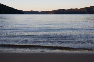 Fototapeta na wymiar Bay at sunrise