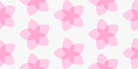 pattern sakura flower background.vector illustration.