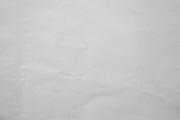 Naklejka premium old white crumpled paper texture and background. space for text