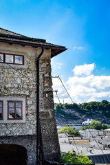 ザルツブルク、カプツィーナ修道院周辺の情景と旧市街を見下ろす