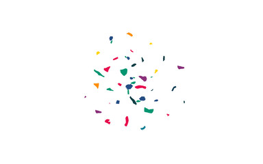 Orange Smear Happy White Background. Abstract