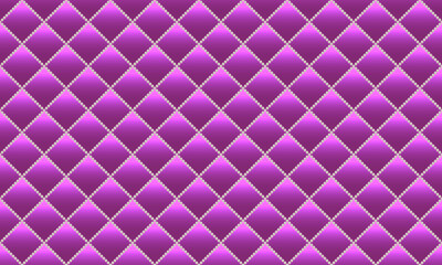 Pink luxury background with small pearls and rhombuses. Seamless vector illustration. 