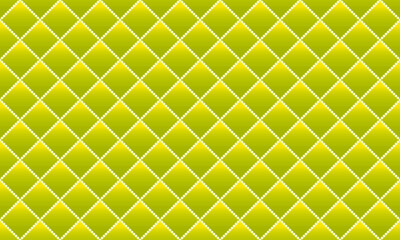 Yellow luxury background with small pearls and rhombuses. Seamless vector illustration. 