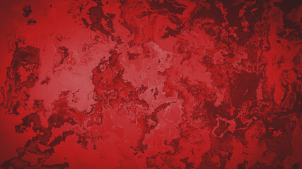 Red dark cement wall texture background.