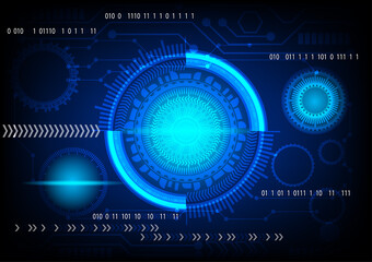 graphics design illustration digital circuit diagram technology for background wallpaper vector illustration