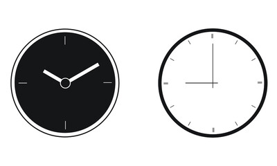Clock vector art 