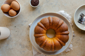 muffins on a plate