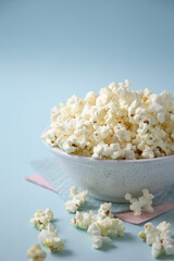 popcorn in bowl