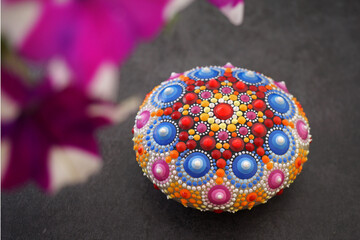 Beautiful Hand Painted Mandala