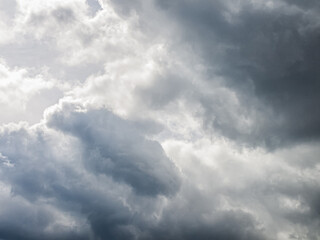 Obraz premium Stürmischer Himmel Österreichs