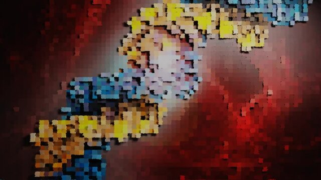 abstrakter Textur Hintergrund digital painting Poster Postkarten Tapete