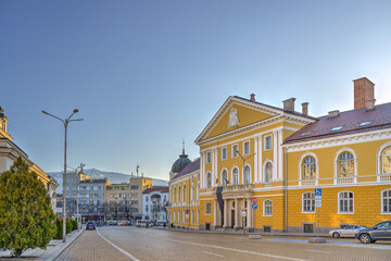 Sofia, Bulgaria : Cityscape in springtime, HDR Image