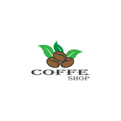 Fototapeta na wymiar Company Coffee Shop Logo Vector Illustration template
