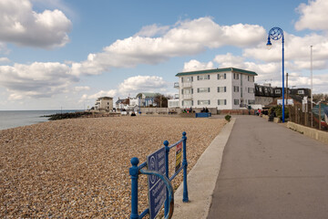 Bognor Regis sea front, for a walk. April 2021
