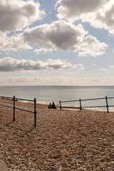 Bognor Regis sea front, for a walk. April 2021