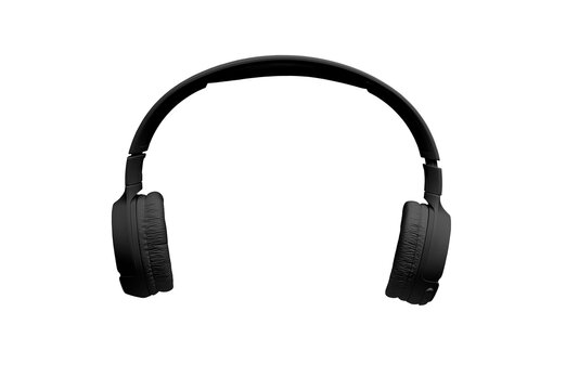 single black bluetooth wireless headphones