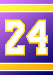 Yellow Purple 24 Shining
