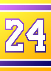 Yellow Purple 24 Shining