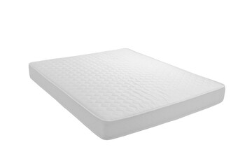 one white orthopedic mattress queen size - 427662115