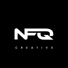 NFQ Letter Initial Logo Design Template Vector Illustration