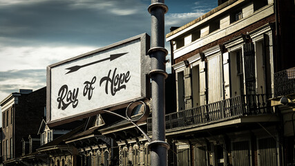Fototapeta premium Sign Ray of Hope