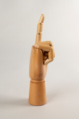 Dummy Hand Zeigefinger Außenseite