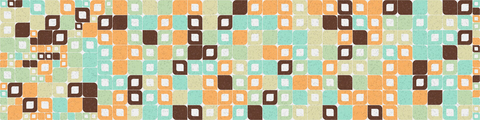 Abstract Geometric Pattern generative computational art illustration