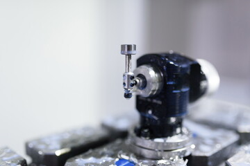 Fototapeta na wymiar Metalworking CNC milling machine.
