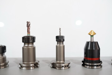 collection of modern drills for cnc machines