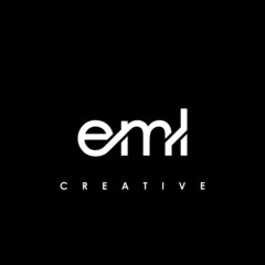 EML Letter Initial Logo Design Template Vector Illustration
