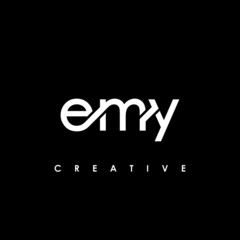 EMY Letter Initial Logo Design Template Vector Illustration
