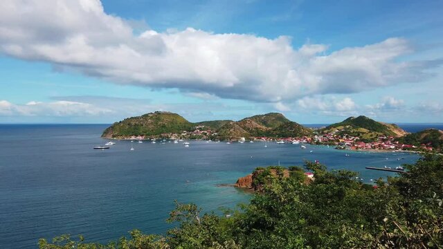 Island Terre-de-Haut, Iles des Saintes, Les Saintes, Guadeloupe, Lesser Antilles, Caribbean.
