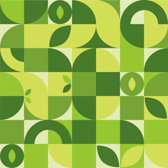 Abstract geometric pattern in a modern style. Vector illustration.