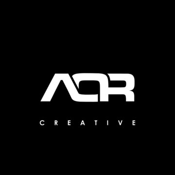 AOR Letter Initial Logo Design Template Vector Illustration