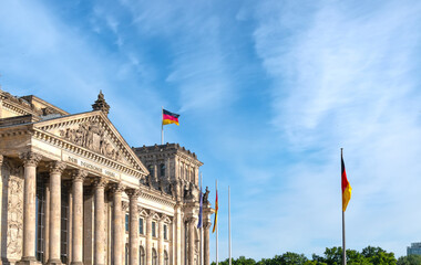 Obraz premium Government building in Berlin-Mitte