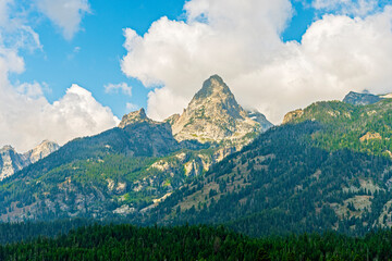 landscape in the mountains