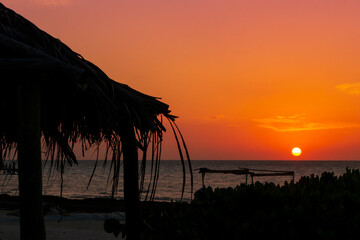 Sunset on Holbox Island