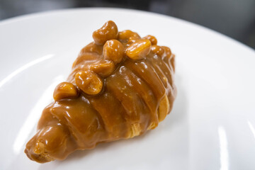 caramel macadamia butter croissant