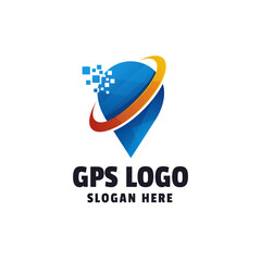 Technology Gradient Logo Template