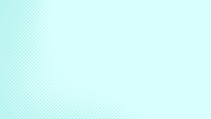 Dots halftone white blue and green color pattern gradient texture with technology digital background. Medicine healthcare with science concept.
