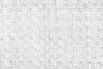 Weaved white rattan texture background,Handcraft weave texture natural wicker.