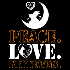 peace. love. kittens. 