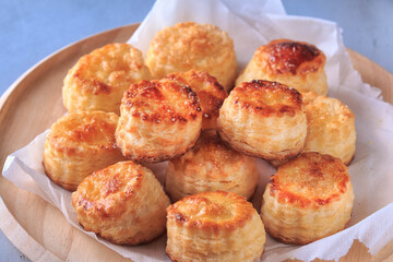 Homemade Flaky Buttermilk Biscuits Ready to Eat. Southern Buttermilk Biscuits. Breakfast Biscuits. 