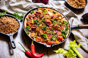 
Tuscan bean stew according to the sirt diet